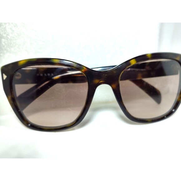 Prada Italy SPR096 Women's Sunglasses Tortoise Shell Cat Eye 50-13-140 Vintage - Picture 2 of 8